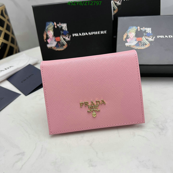 Prada Bag-(4A)-Wallet-,Code: ZT2797,$: 45USD