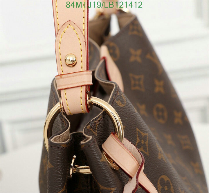 LV Bags-(4A)-Handbag Collection-,Code: LB121412,$: 84USD