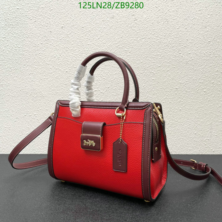 Coach Bag-(4A)-Handbag-,Code: ZB9280,$: 125USD