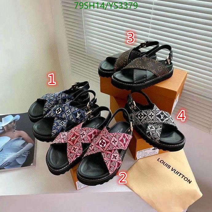 Women Shoes-LV, Code: YS3379,$: 79USD