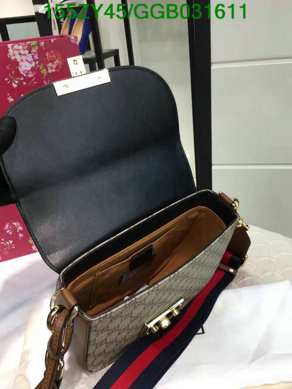 Gucci Bag-(Mirror)-Padlock,Code: GGB031611,$: 155USD