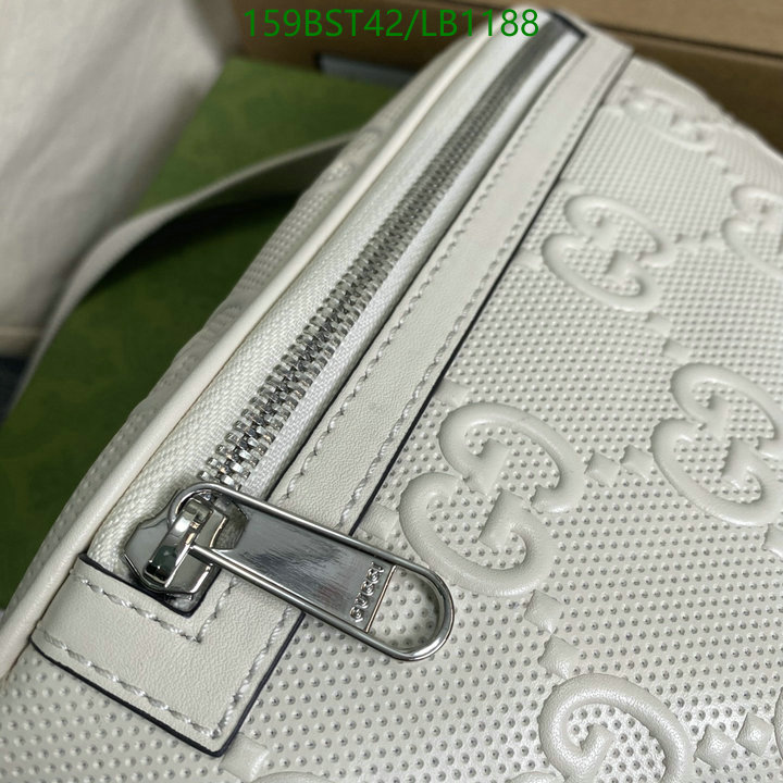 Gucci Bag-(Mirror)-Belt Bag-Chest Bag--,Code: LB1188,$: 159USD