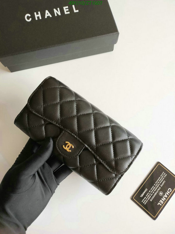 Chanel Bags ( 4A )-Wallet-,Code: ZT1607,$: 49USD