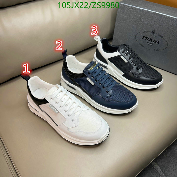 Men shoes-Prada, Code: ZS9980,$: 105USD