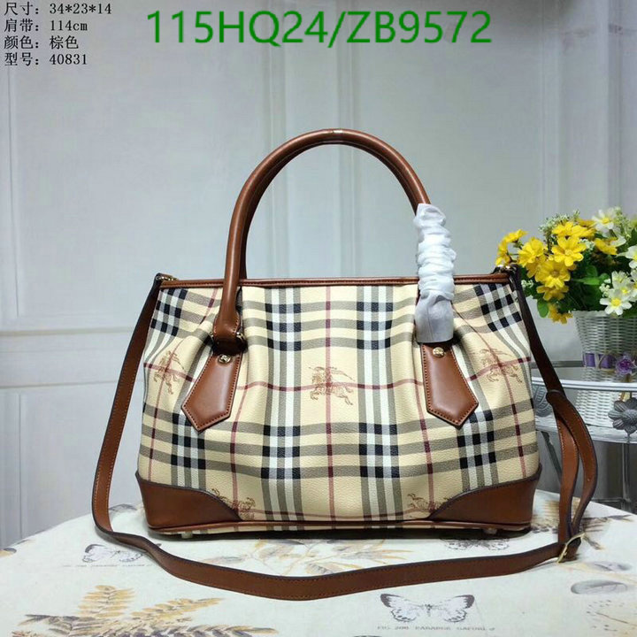 Burberry Bag-(4A)-Handbag-,Code: ZB9572,$: 115USD