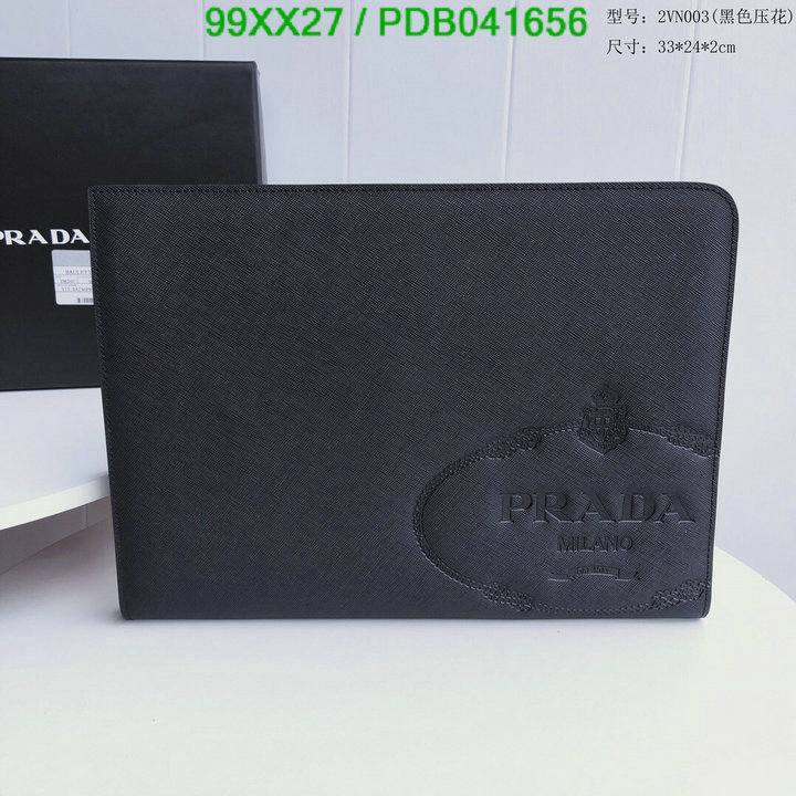 Prada Bag-(Mirror)-Clutch-,Code: PDB041656,$: 99USD