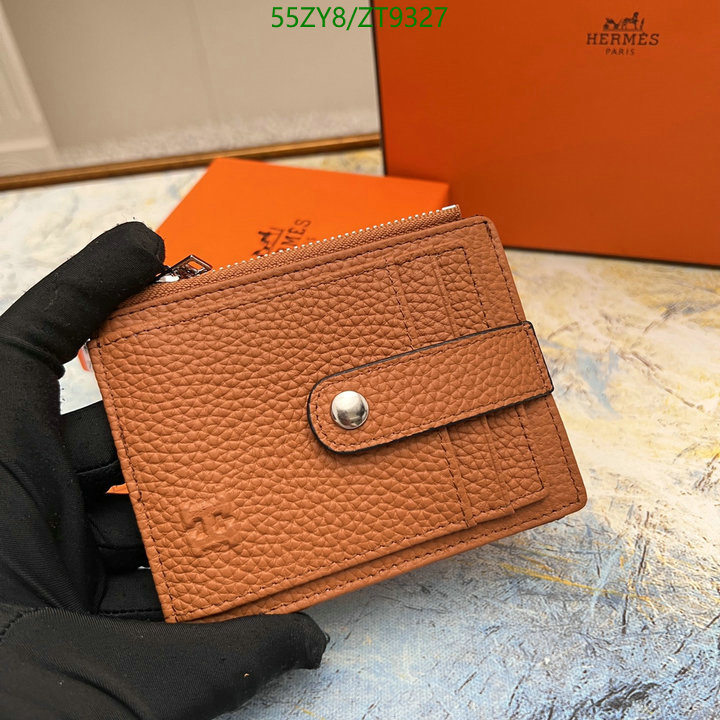 Hermes Bag-(4A)-Wallet-,Code: ZT9327,$: 55USD