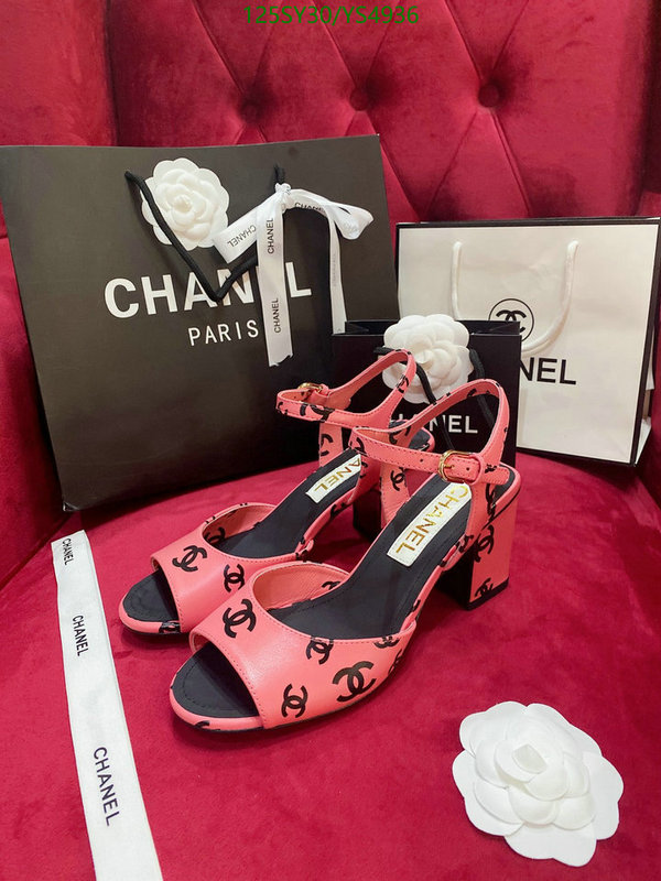 Women Shoes-Chanel,Code: YS4936,$: 125USD