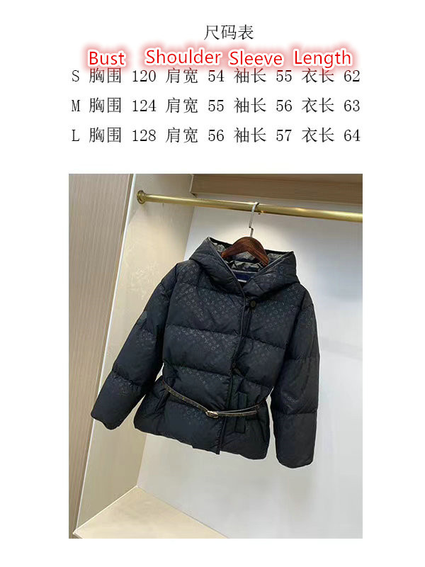Down jacket Women-LV, Code: YC1684,