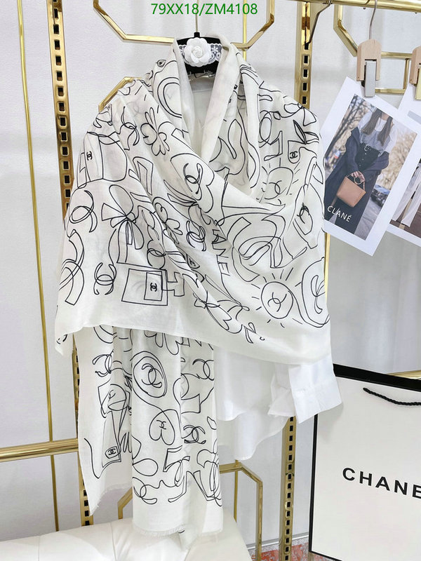 Scarf-Chanel, Code: ZM4108,$: 79USD