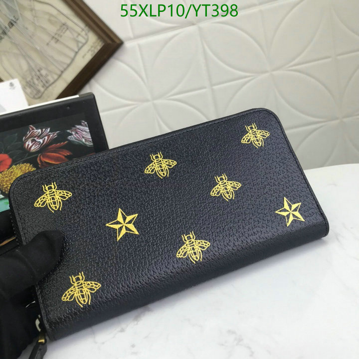 Gucci Bag-(4A)-Wallet-,Code: YT398,$: 55USD