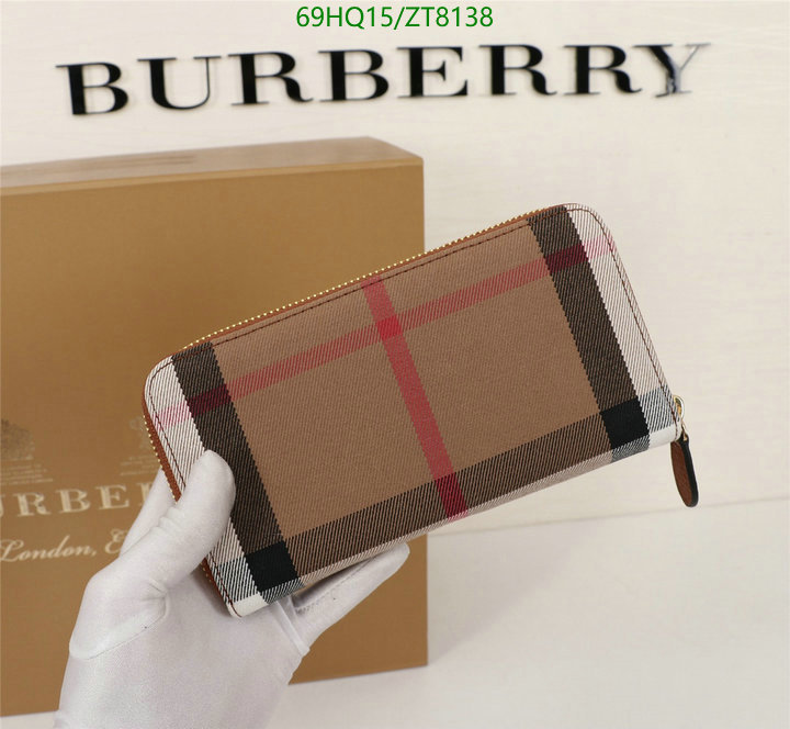 Burberry Bag-(4A)-Wallet-,Code: ZT8138,$: 69USD