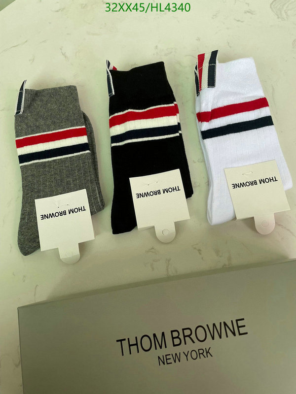 Sock-Thom Browne, Code: HL4340,$: 32USD