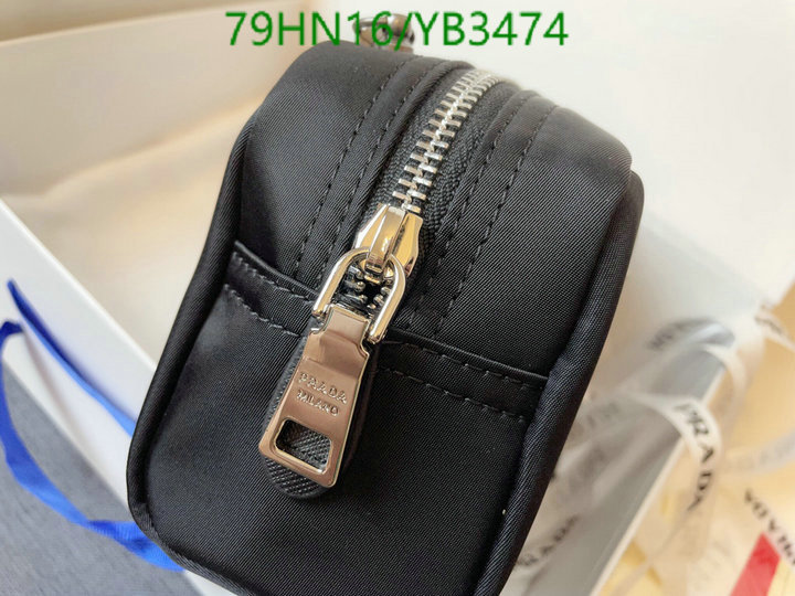 Prada Bag-(4A)-Diagonal-,Code: YB3474,$: 79USD