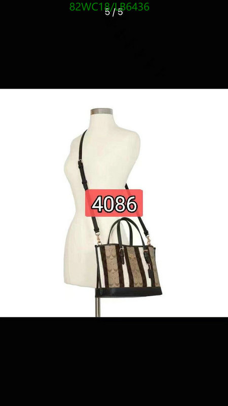 Coach Bag-(4A)-Tote-,Code: LB6436,$: 82USD