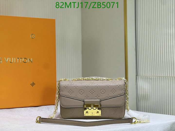 LV Bags-(4A)-Pochette MTis Bag-Twist-,Code: ZB5071,$: 82USD