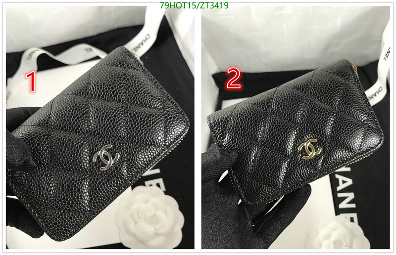 Chanel Bags -(Mirror)-Wallet-,Code: ZT3419,$: 79USD