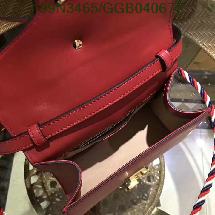 Gucci Bag-(Mirror)-Diagonal-,Code:GGB040677,$: 199USD