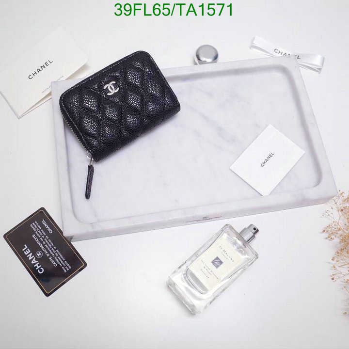 Chanel Bags ( 4A )-Wallet-,Code: TA1571,$: 39USD