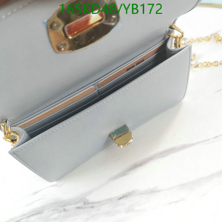 Miu Miu Bag-(Mirror)-Diagonal-,Code: YB172,$: 165USD