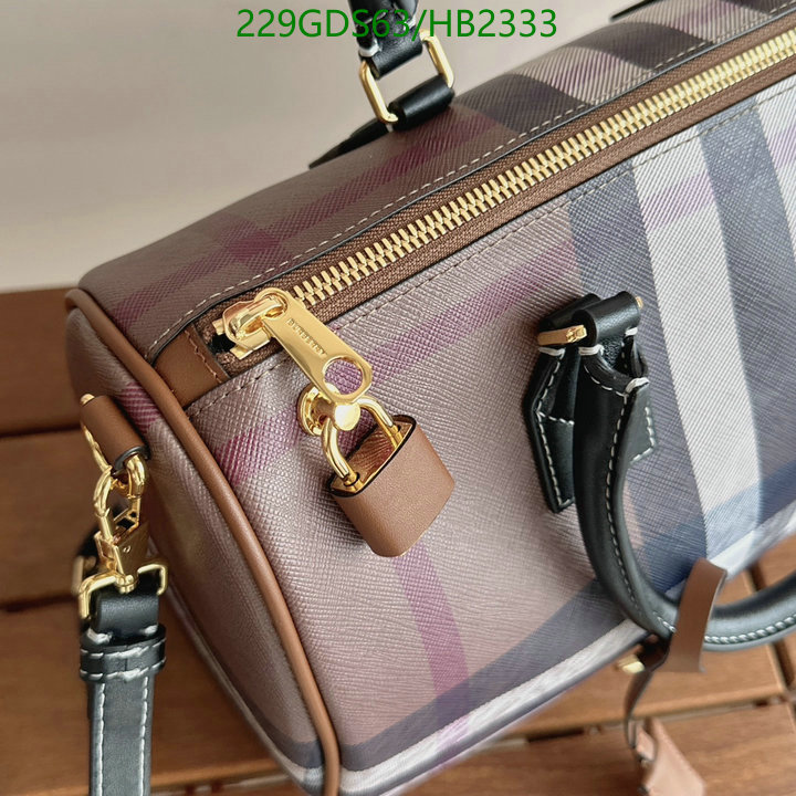 Burberry Bag-(Mirror)-Handbag-,Code: HB2333,$: 229USD