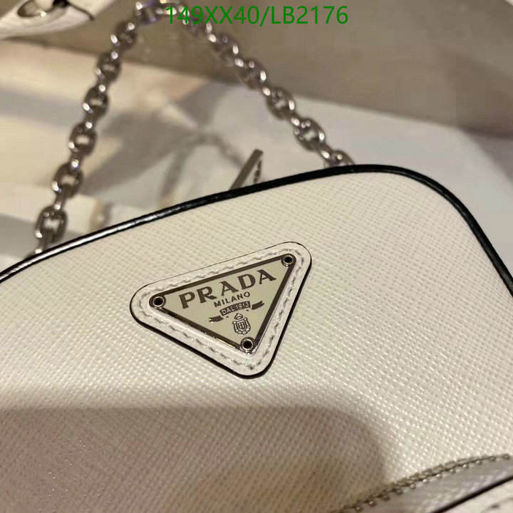 Prada Bag-(Mirror)-Diagonal-,Code: LB2176,$: 149USD