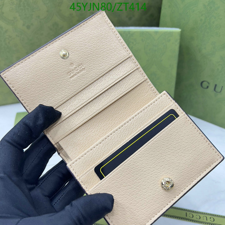 Gucci Bag-(4A)-Wallet-,Code: ZT414,$: 45USD