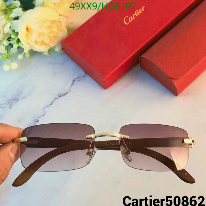 Glasses-Cartier, Code: HG8107,$: 49USD