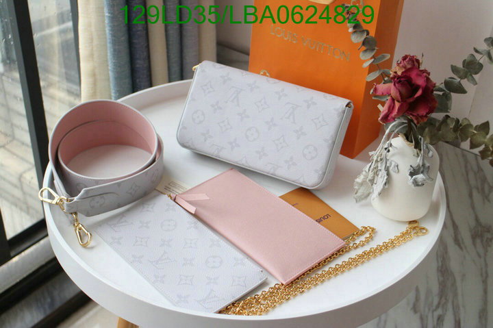 LV Bags-(Mirror)-New Wave Multi-Pochette-,Code: LBA0624829,$: 129USD