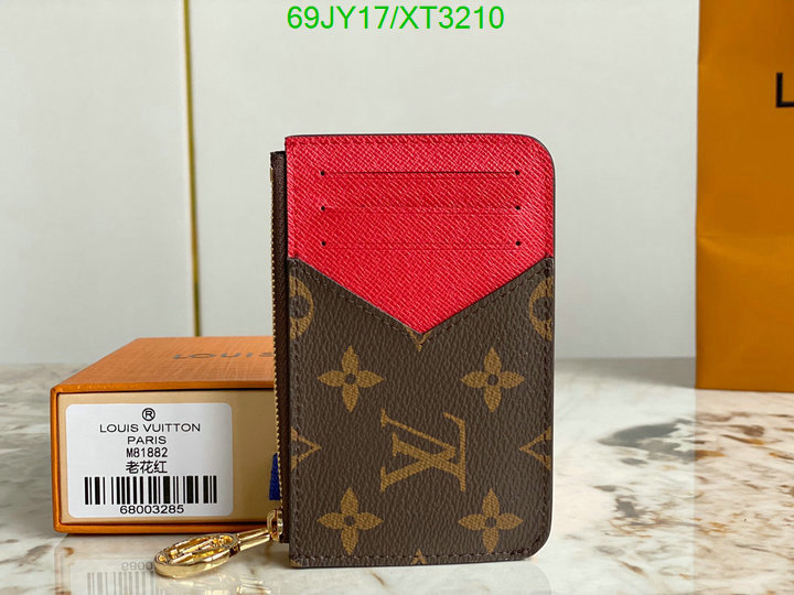 LV Bags-(Mirror)-Wallet-,Code: XT3210,$: 69USD