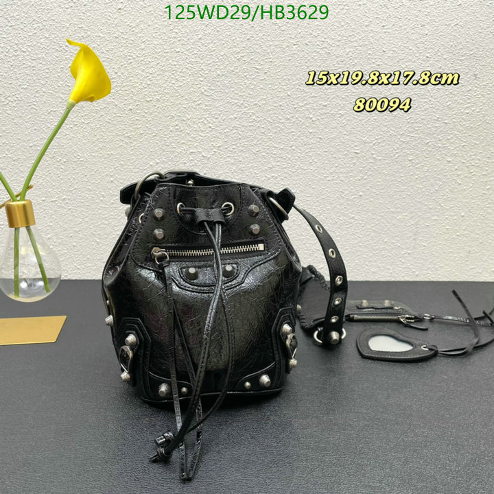 Balenciaga Bag-(4A)-Other Styles-,Code: HB3629,$: 125USD