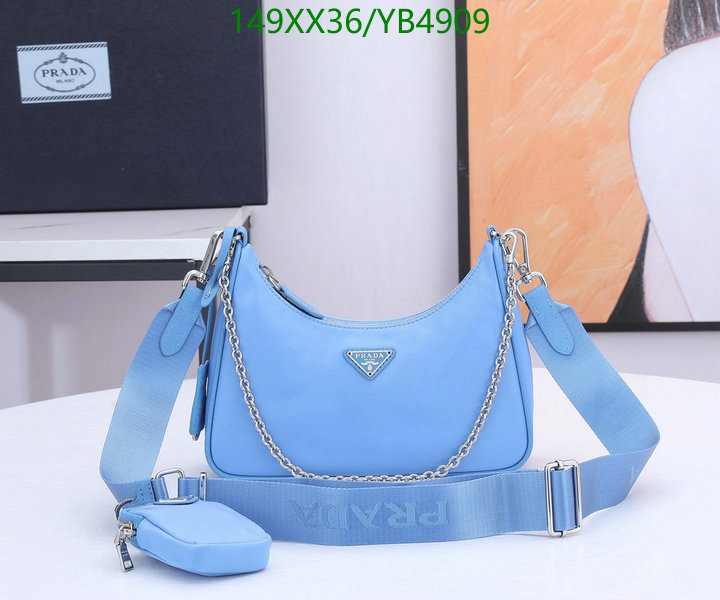 Prada Bag-(Mirror)-Re-Edition 2005,Code: YB4909,$: 149USD