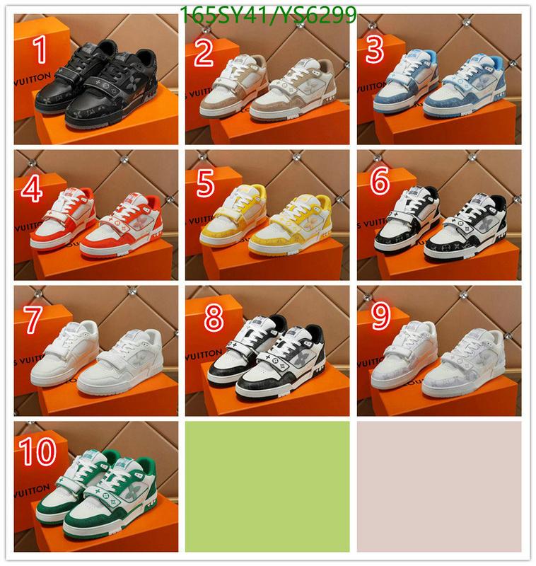 Men shoes-LV, Code: YS6299,$: 165USD