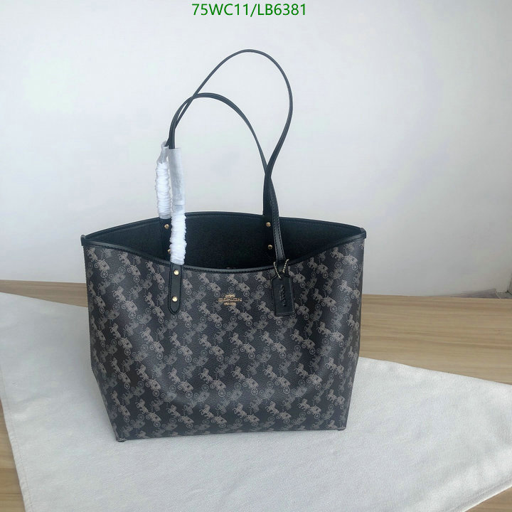 Coach Bag-(4A)-Tote-,Code: LB6381,$: 75USD