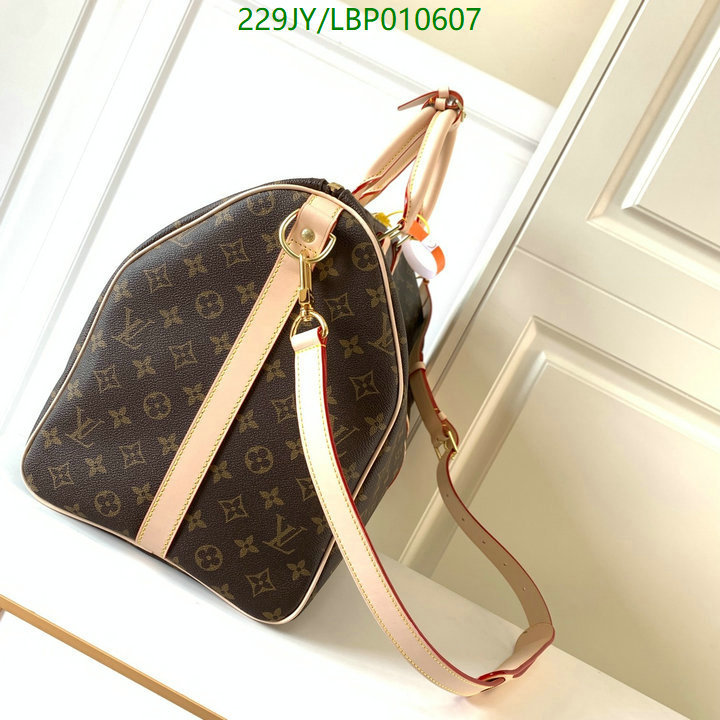 LV Bags-(Mirror)-Keepall BandouliRe 45-50-,Code: LBP010607,