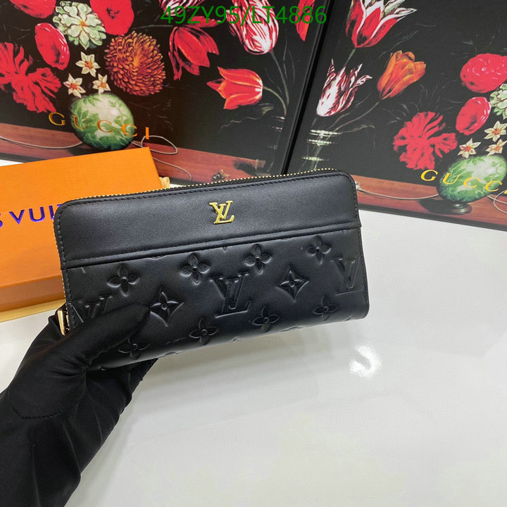 LV Bags-(4A)-Wallet-,Code: LT4886,$: 49USD