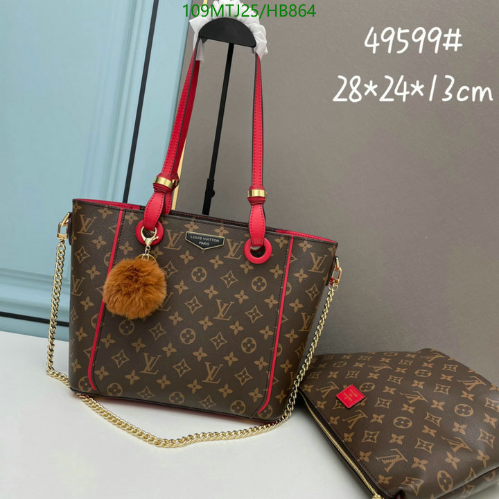 LV Bags-(4A)-Handbag Collection-,Code: HB864,$: 109USD