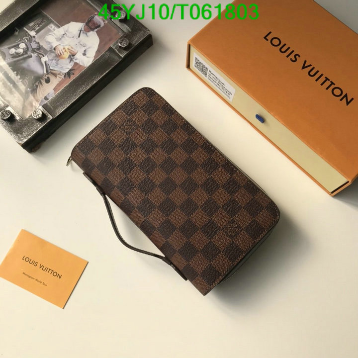 LV Bags-(4A)-Wallet-,Code: T061803,$: 45USD