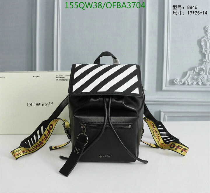 Off-White Bag-(Mirror)-Backpack-,Code: OFBA3704,$: 155USD