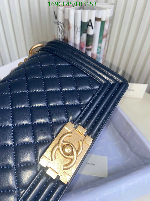 Chanel Bags -(Mirror)-Le Boy,Code: LB3153,$: 169USD