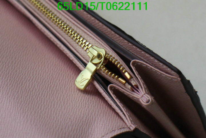 LV Bags-(Mirror)-Wallet-,Code: T0622111,$: 65USD