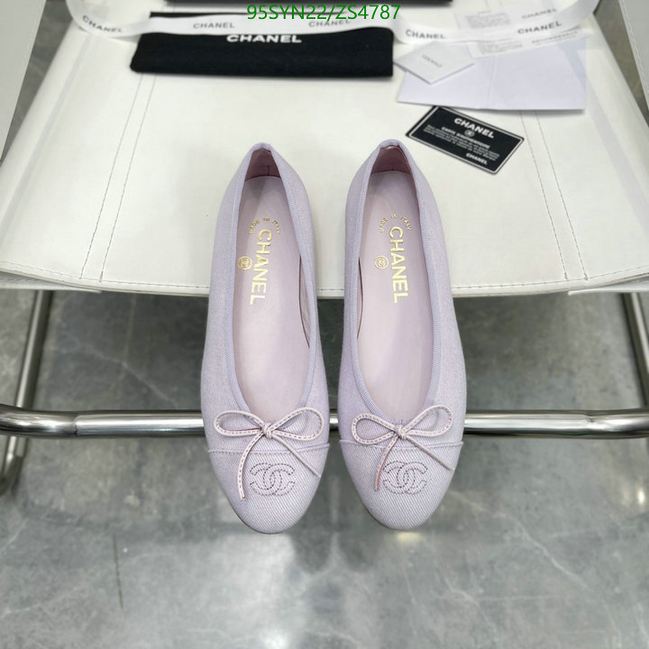 Chanel-Ballet Shoes,Code: ZS4787,$: 95USD