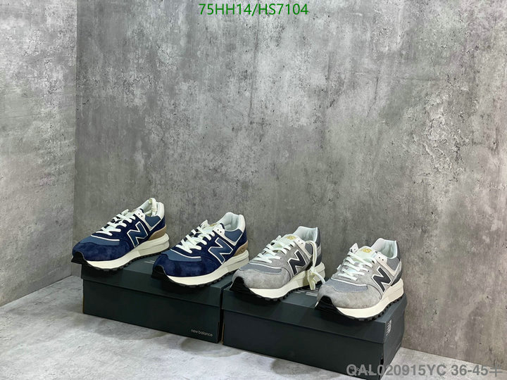 Men shoes-New Balance, Code: HS7104,$: 75USD
