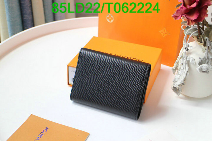 LV Bags-(Mirror)-Wallet-,Code: T062224,$: 85USD