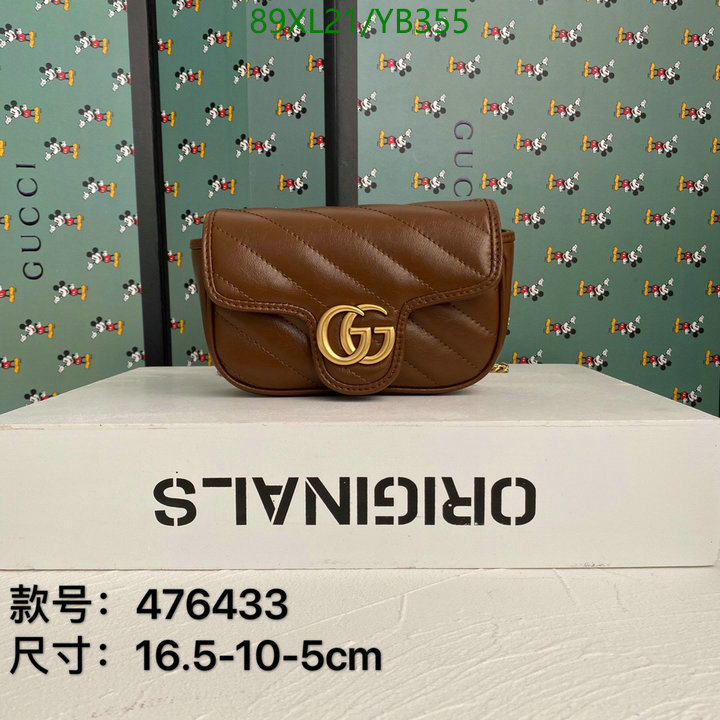 Gucci Bag-(4A)-Marmont,Code: YB355,$: 89USD