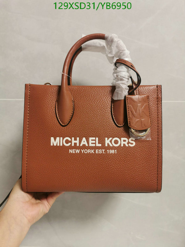 Michael Kors Bag-(Mirror)-Handbag-,Code: YB6950,$: 129USD