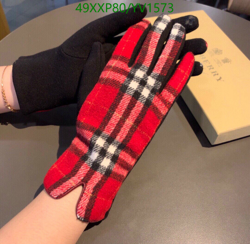 Gloves-Burberry, Code: YV1573,$: 49USD