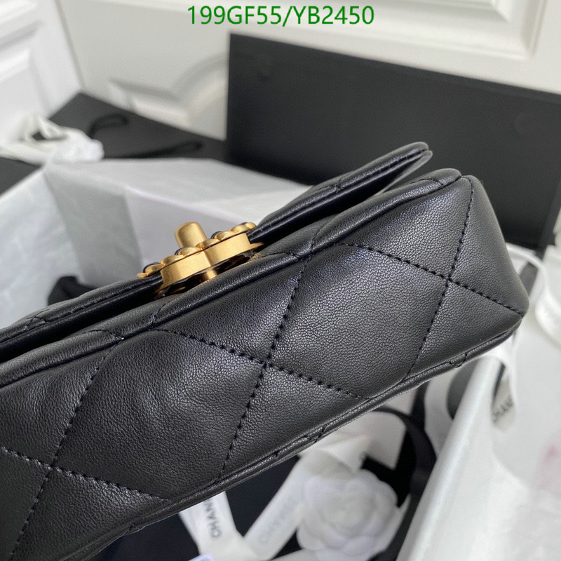 Chanel Bags -(Mirror)-Diagonal-,Code: YB2450,$: 199USD