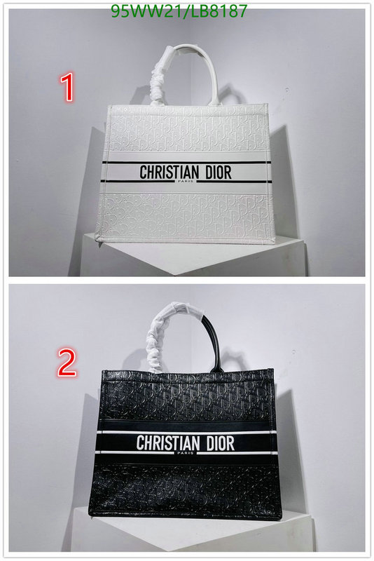 Dior Bags-(4A)-Book Tote-,Code: LB8187,