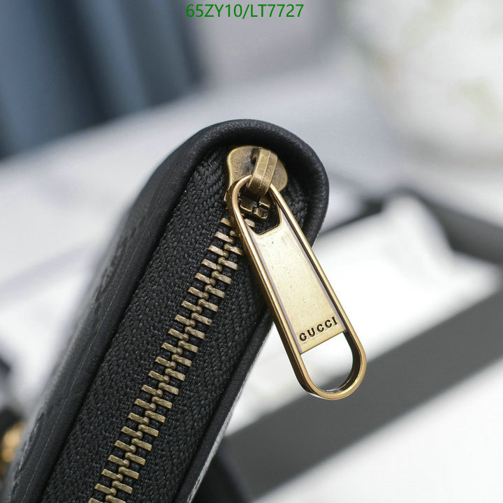 Gucci Bag-(4A)-Wallet-,Code: LT7727,$: 65USD